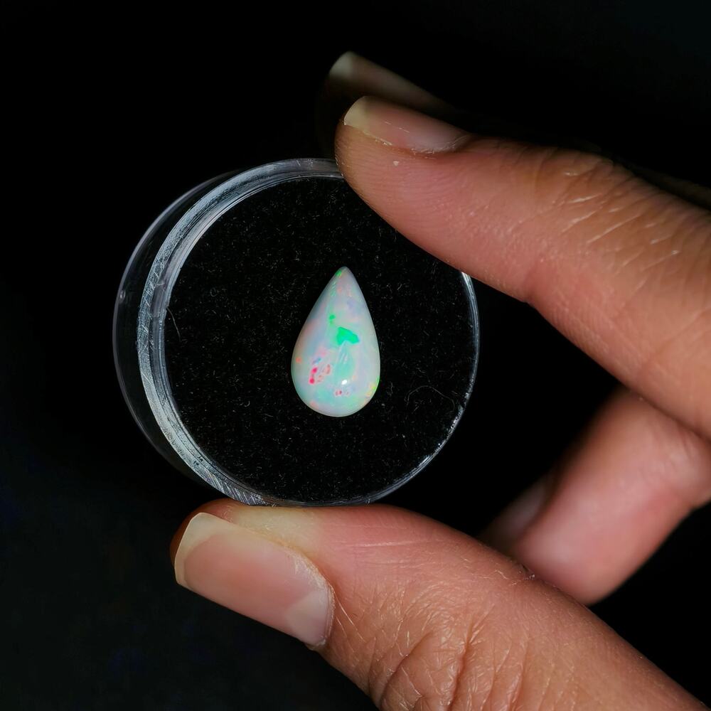 1.95ct Ethiopian Welo Opal Pear Cabochon
